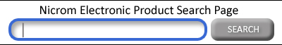 Nicrom Electronic High Voltage Resistors, Pressure Sensors, Force Sensors and Load Cells